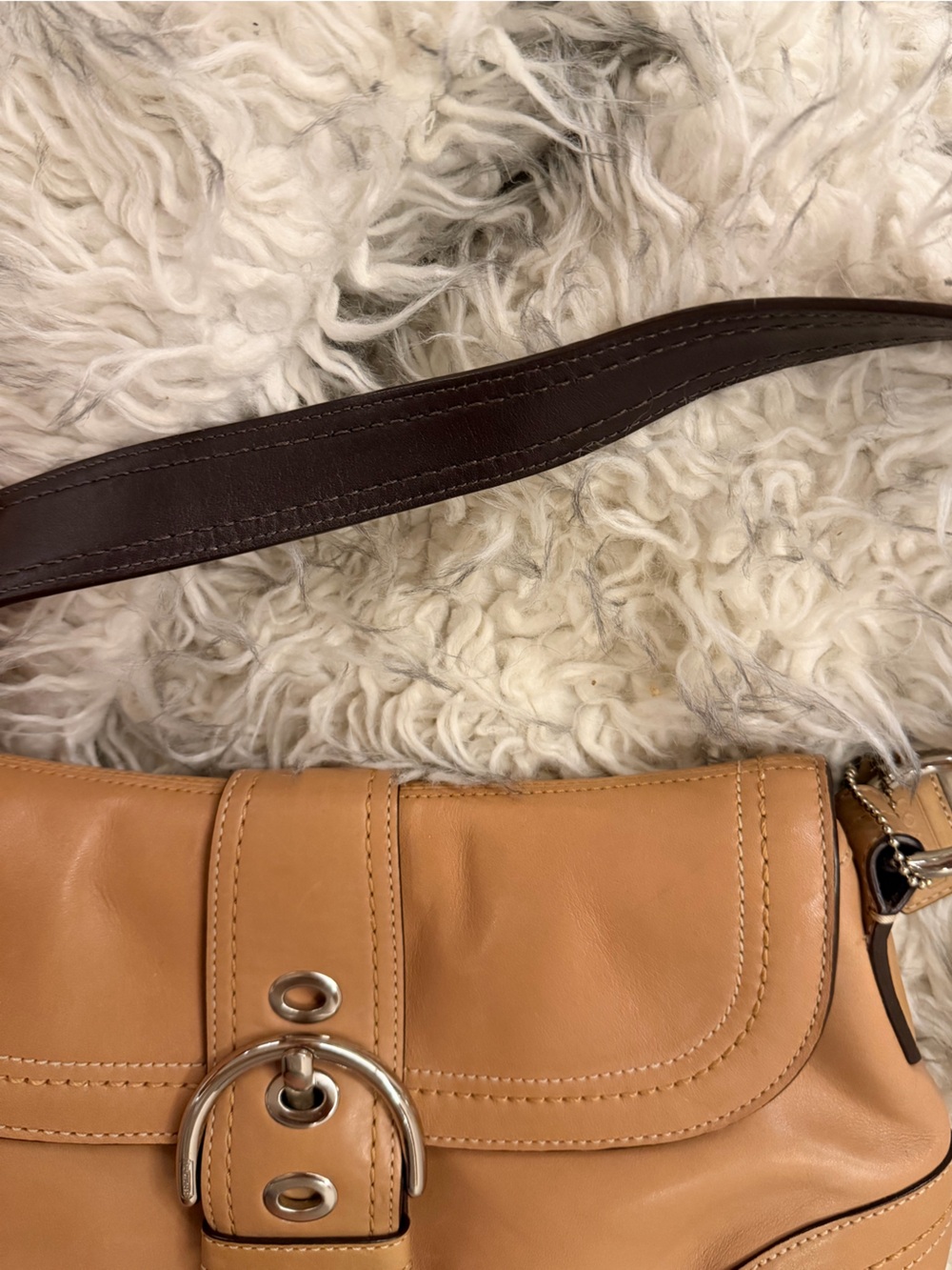 Coach SoHo Shoulder Bag - British Tan - Picture 7 of 8